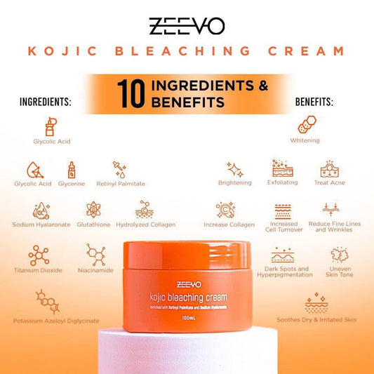 ZEEVO BLEACHING CREAM (NEW PACKAGING)