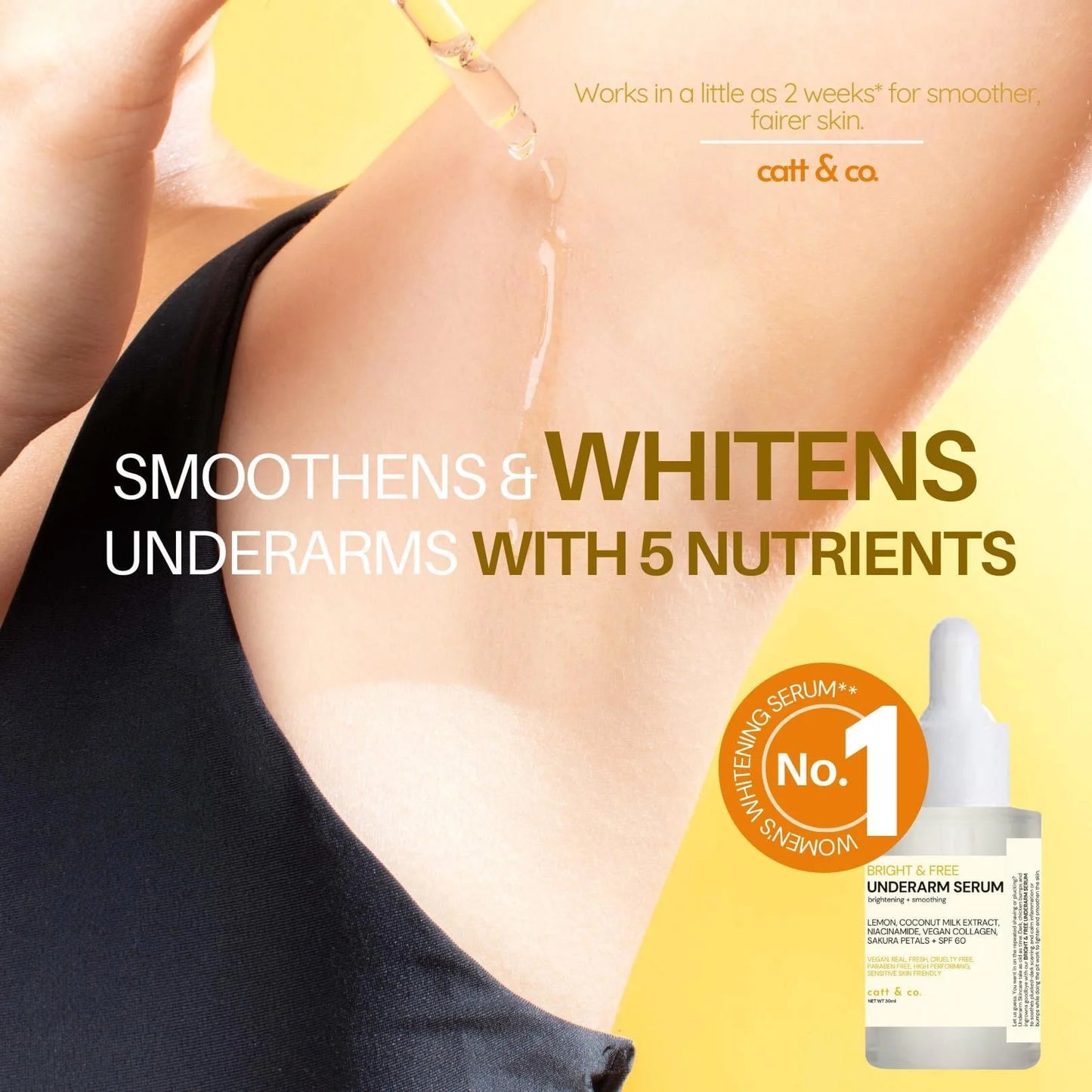 UNDERARM SERUM by CATT & CO