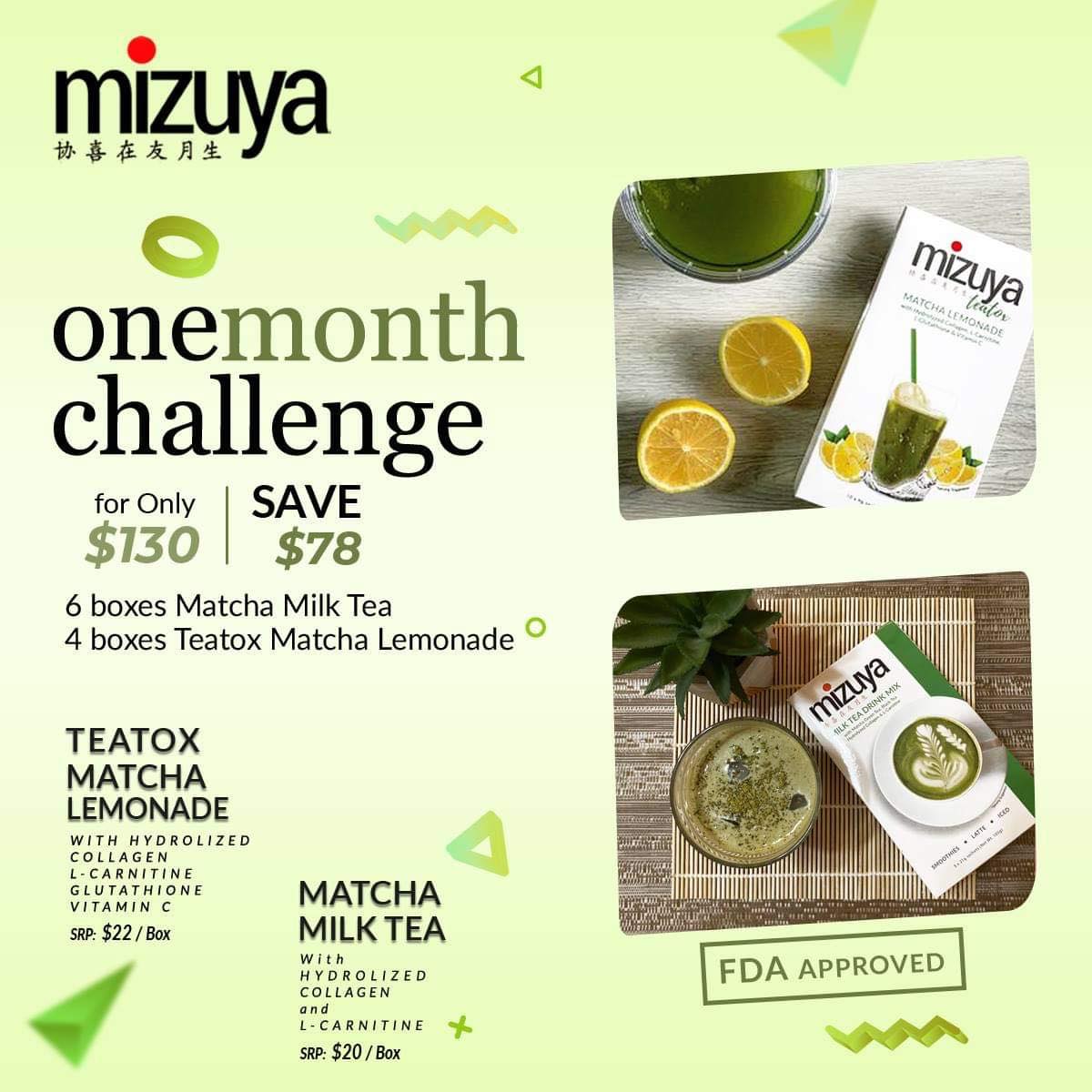 Mizuya Milk tea and Teatox | 1 month challenge