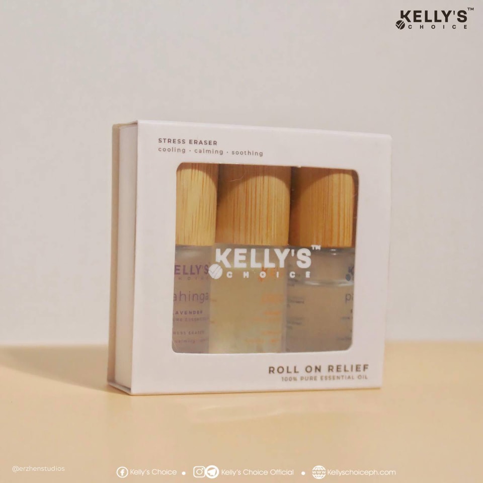 Kelly's Choice Stress Erasers Roll On Relief Blends