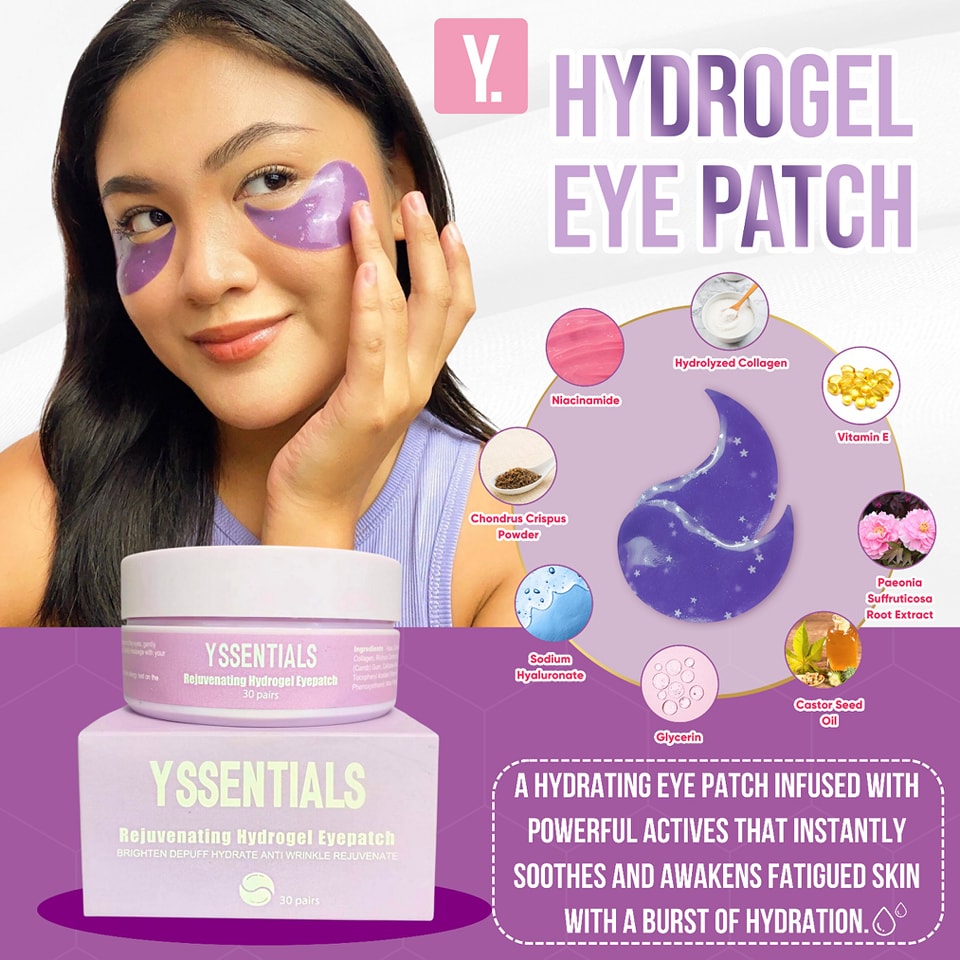 Yssentials - Hydrating Eye mask - Buy 2 Free 24k Soap