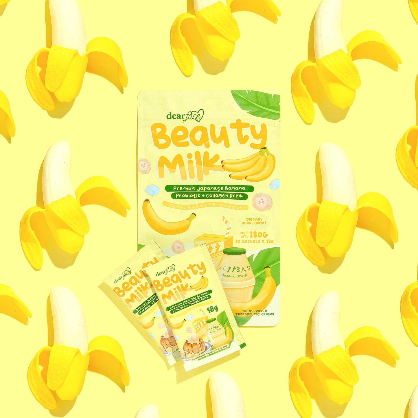 BEAUTY BANANA MILK + PROBIOTIC